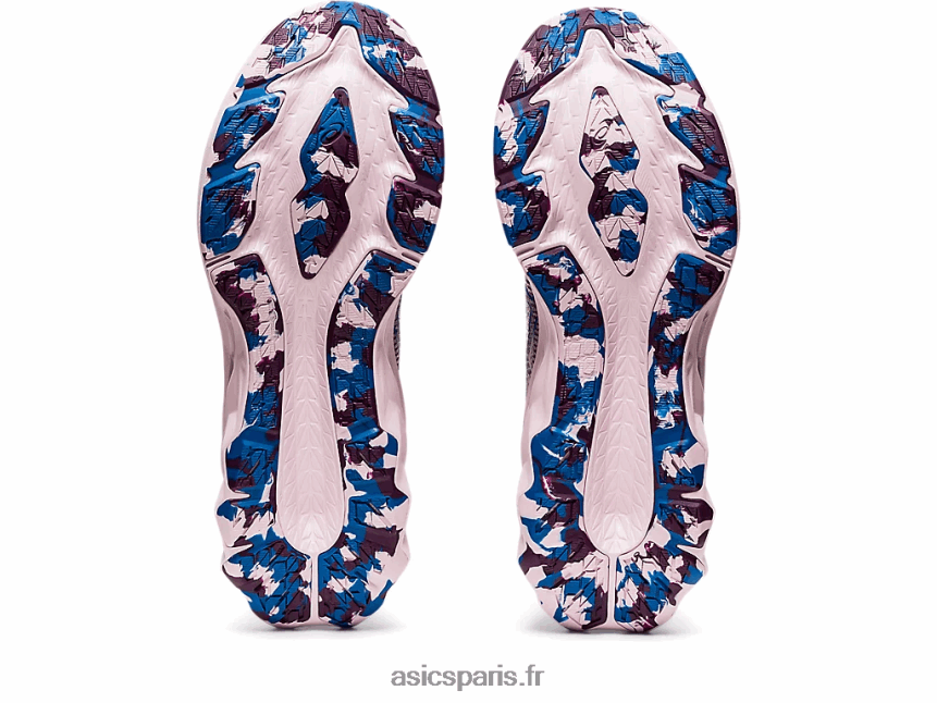 femmes Asics novablast 2 le BXL8B23527 prune profond/rose à peine