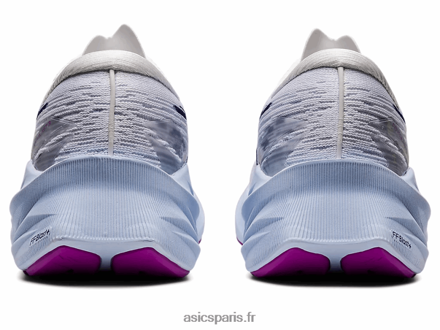 femmes Asics novablast 3 BXL8B22887 blanc/bleu de plongée