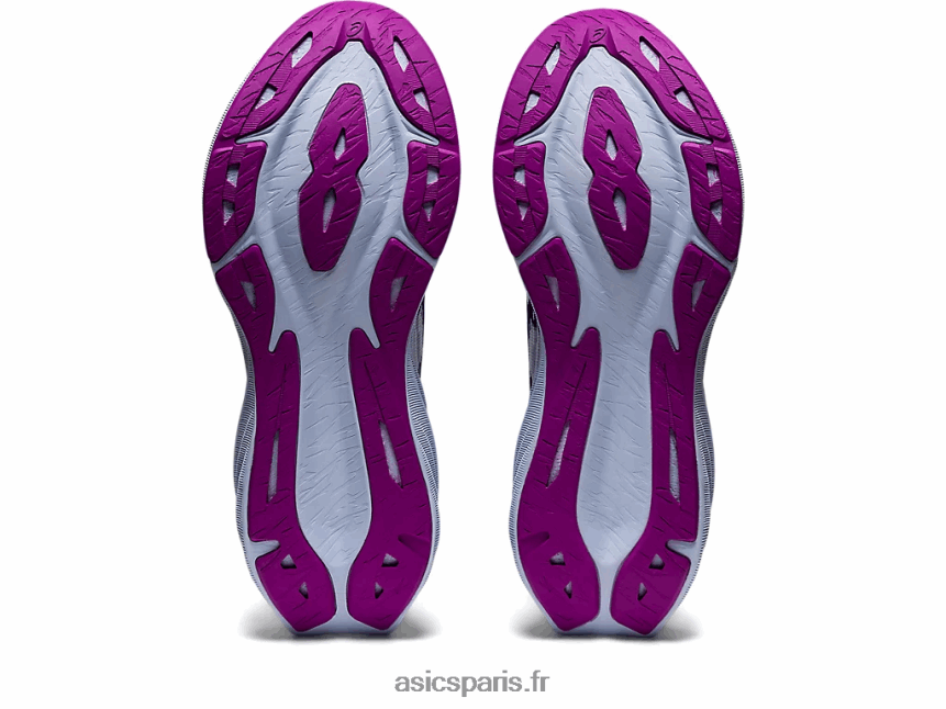 femmes Asics novablast 3 BXL8B22887 blanc/bleu de plongée