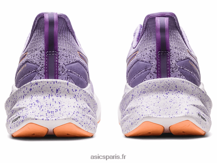 femmes Asics novablast 3 le BXL8B22196 violet numérique/dune d\'été