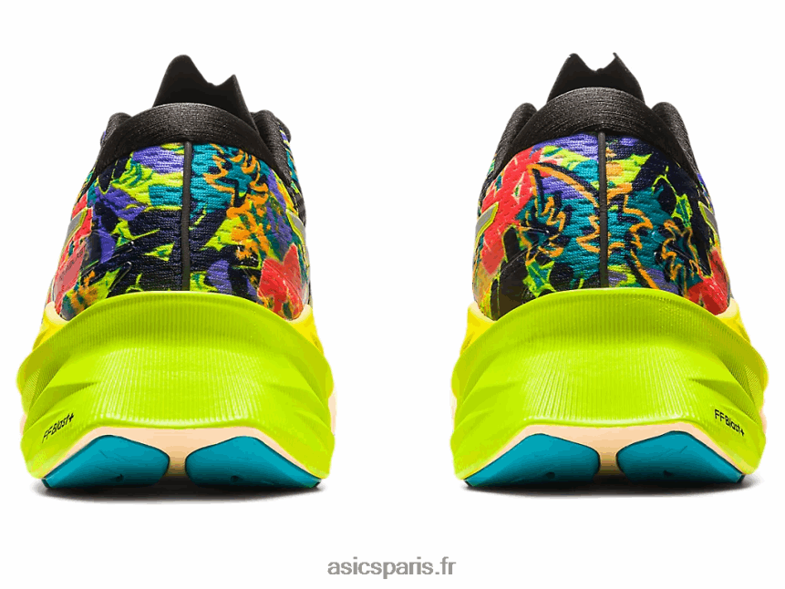 femmes Asics novablast 3 lite-show BXL8B22256 zeste de citron vert/spectacle léger