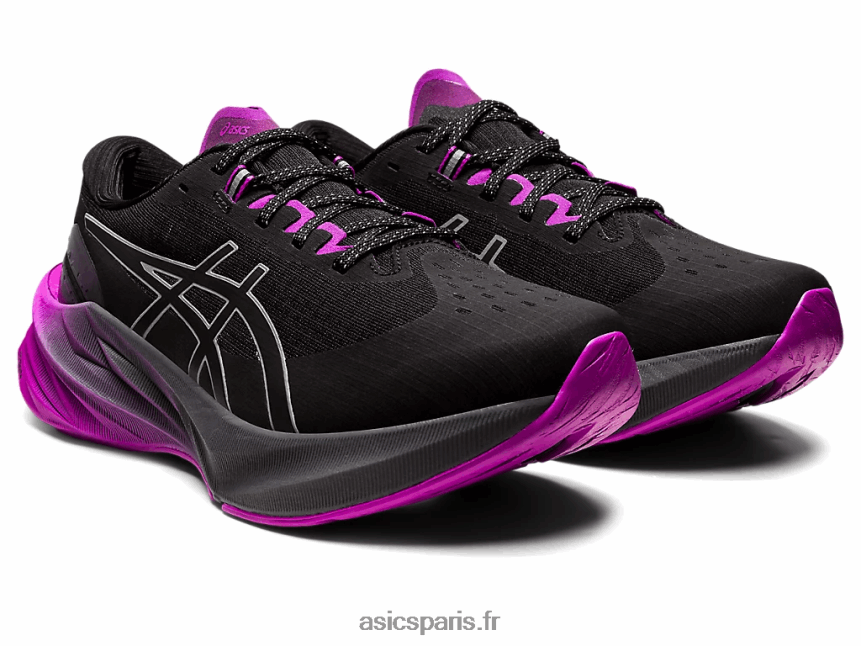 femmes Asics novablast 3 lite-show BXL8B22702 orchidée noire
