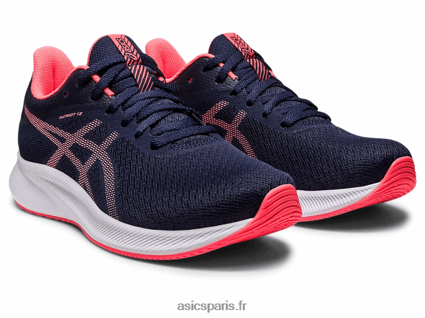 femmes Asics patriote 13 BXL8B22555 minuit/corail flamboyant