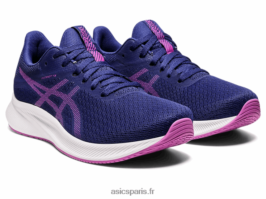 femmes Asics patriote 13 BXL8B23155 bleu marine/orchidée