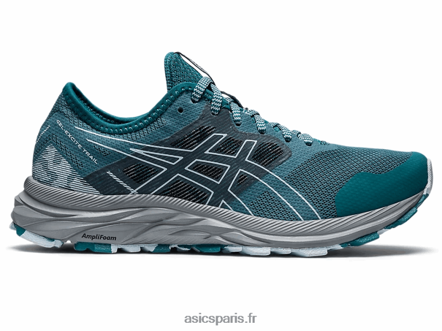 femmes Asics piste de gel-exciter BXL8B22851 pin brumeux/ciel doux