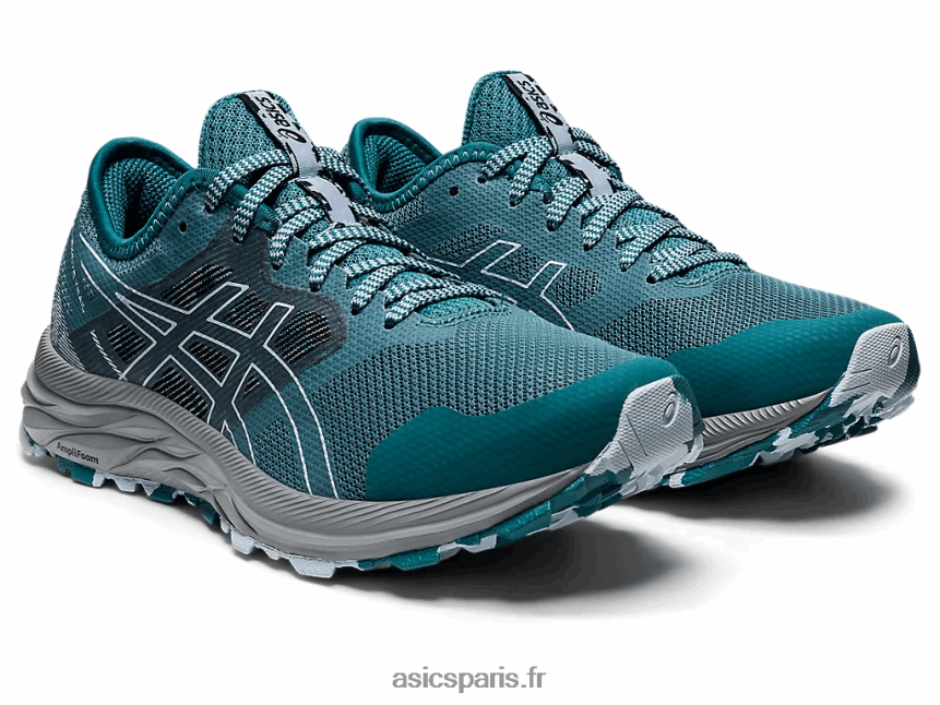 femmes Asics piste de gel-exciter BXL8B22851 pin brumeux/ciel doux