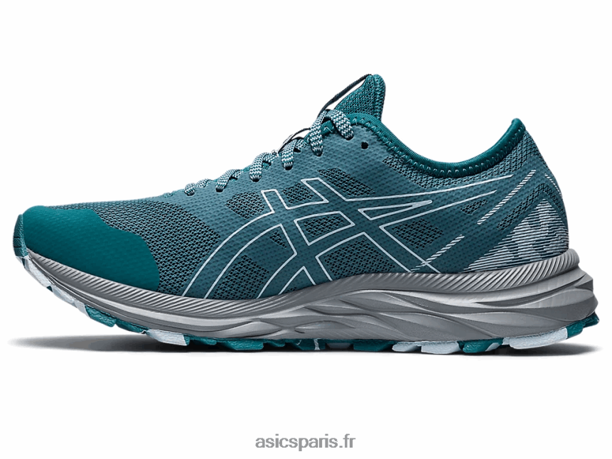 femmes Asics piste de gel-exciter BXL8B22851 pin brumeux/ciel doux