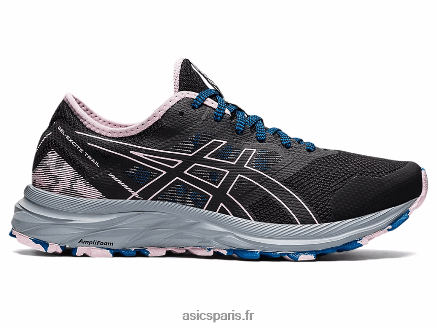 femmes Asics piste de gel-exciter BXL8B23541 noir/à peine rose