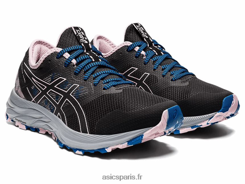 femmes Asics piste de gel-exciter BXL8B23541 noir/à peine rose