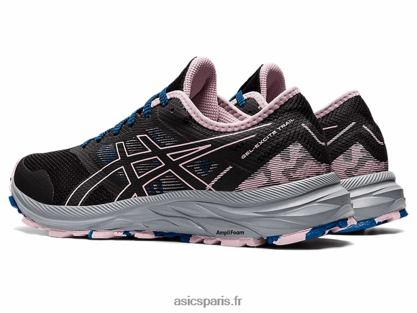femmes Asics piste de gel-exciter BXL8B23541 noir/à peine rose
