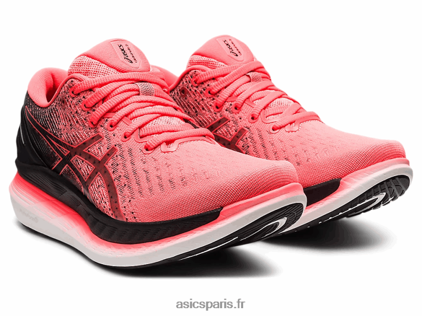 femmes Asics planeur 2 BXL8B23783 corail flamboyant/noir