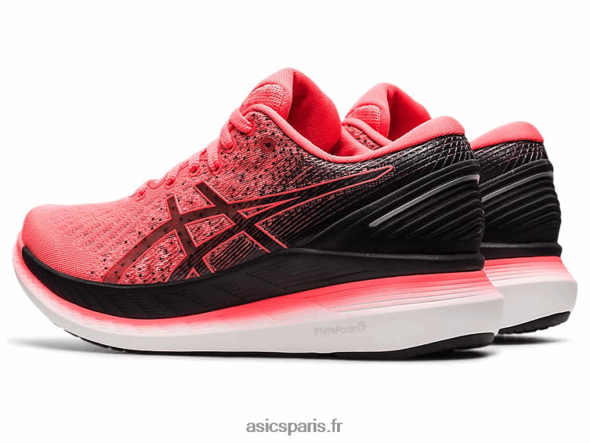 femmes Asics planeur 2 BXL8B23783 corail flamboyant/noir