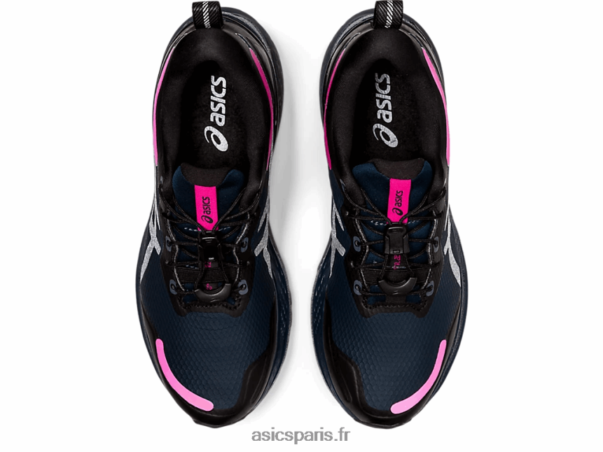 femmes Asics poinçon gel-kayano 28 BXL8B23624 rave bleu français/rose