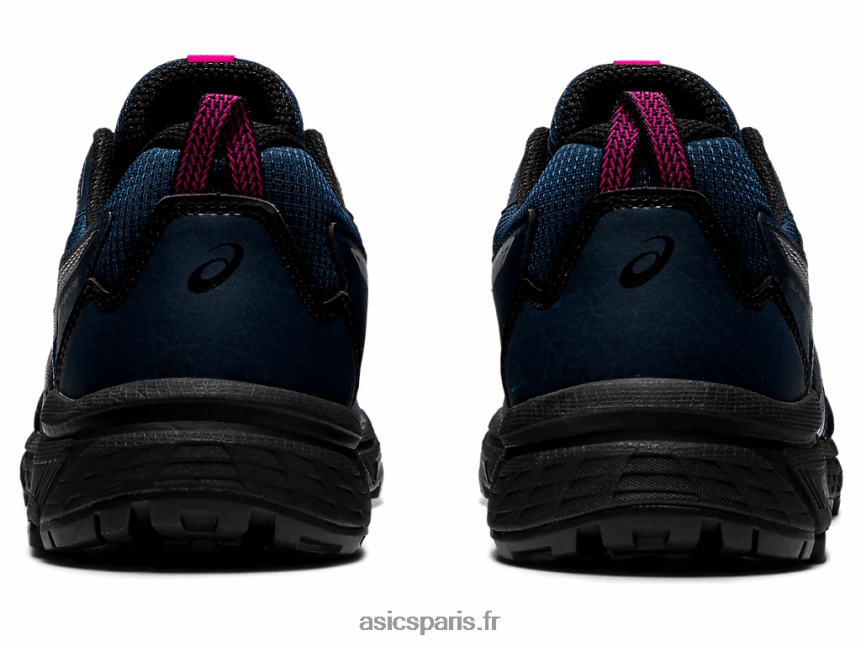 femmes Asics poinçon gel-venture 8 BXL8B23634 rave bleu français/rose