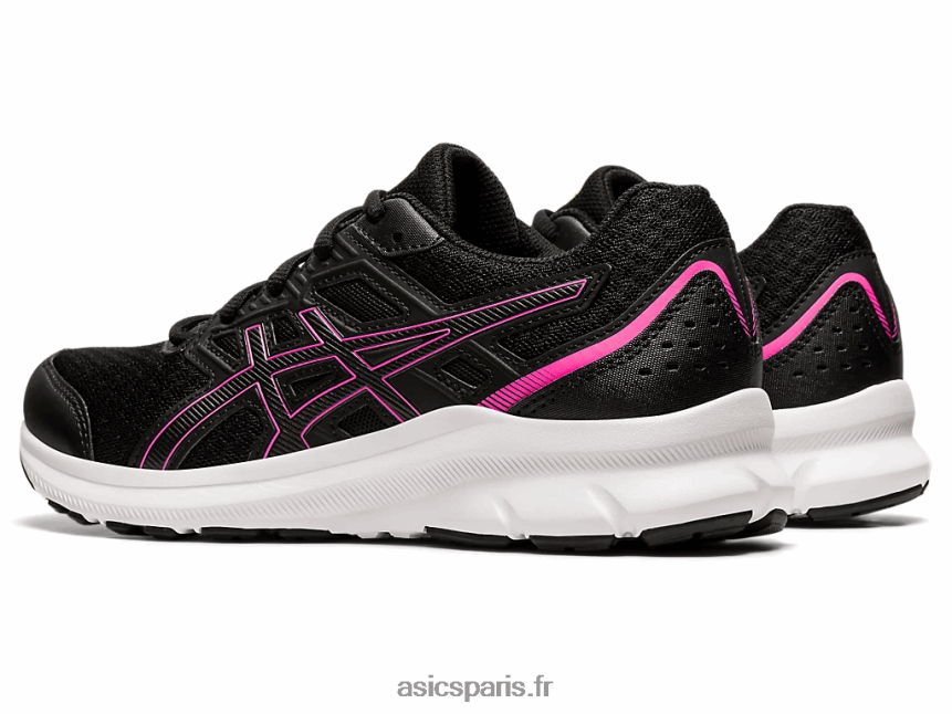 femmes Asics secousse 3 de large BXL8B23552 noir/rose vif