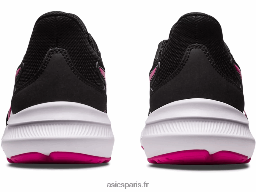 femmes Asics secousse 4 de large BXL8B22582 rave noir/rose