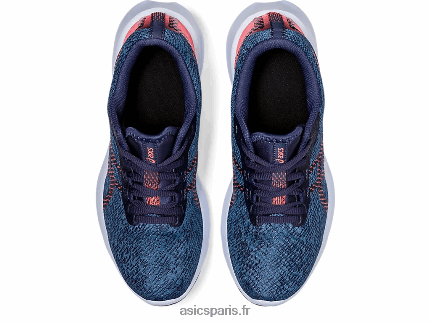 femmes Asics versablast mx BXL8B23813 bleu tonnerre/corail flamboyant