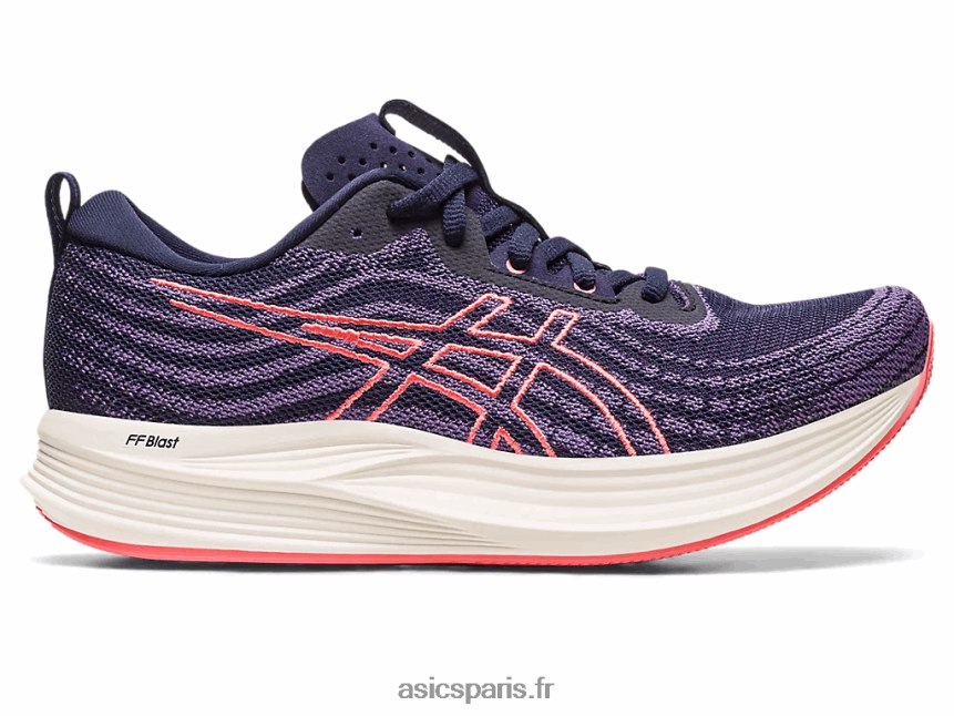 femmes Asics éviter la vitesse BXL8B22545 minuit/papaye