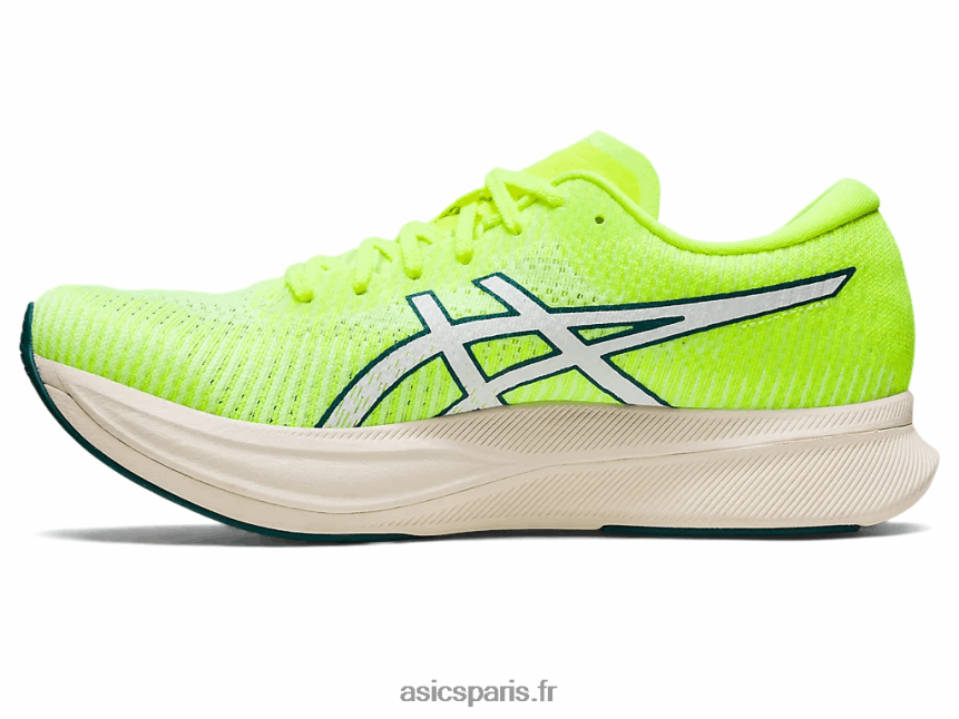 femmes Asics vitesse magique 2 BXL8B22700 jaune de sécurité/blanc