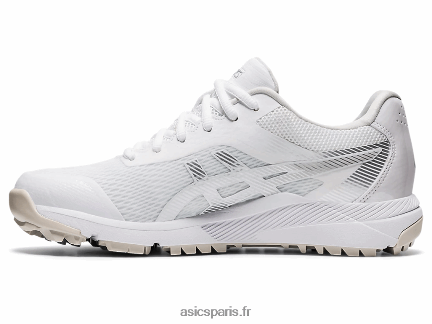 femmes Asics as du cours de gel BXL8B23251 blanc/argent pur