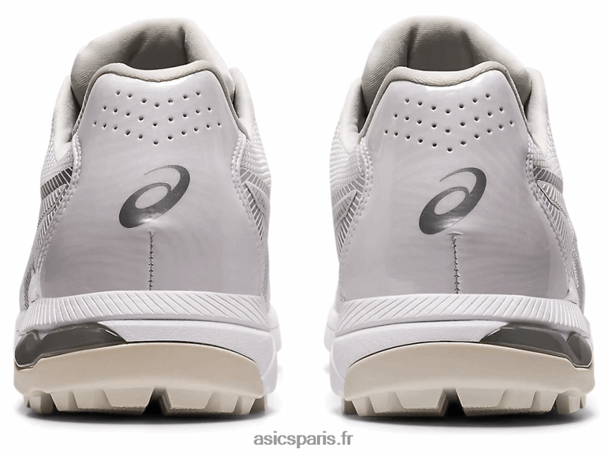 femmes Asics as du cours de gel BXL8B23251 blanc/argent pur