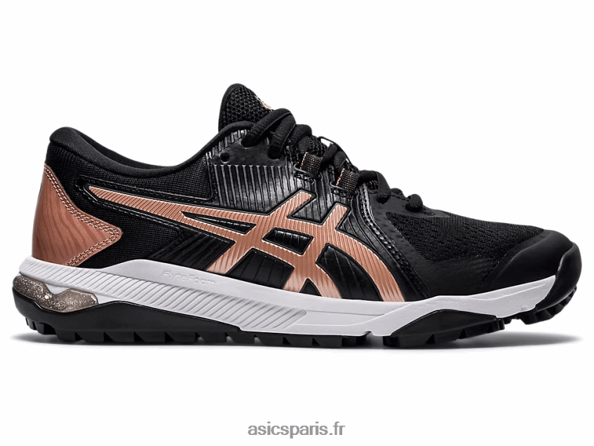 femmes Asics glisse sur gel BXL8B24056 noir/or rose