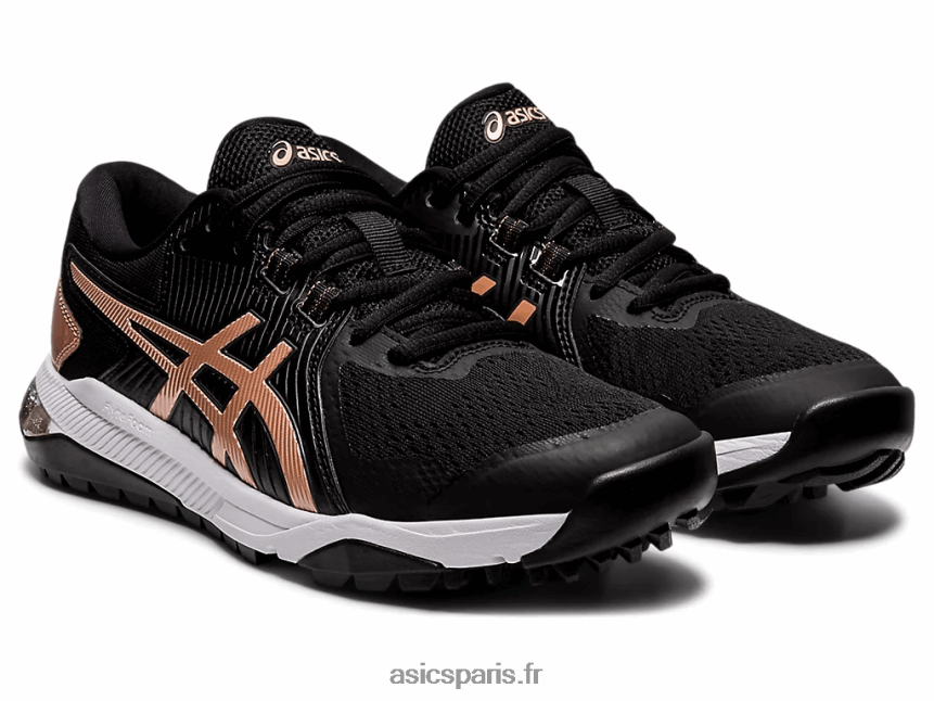 femmes Asics glisse sur gel BXL8B24056 noir/or rose