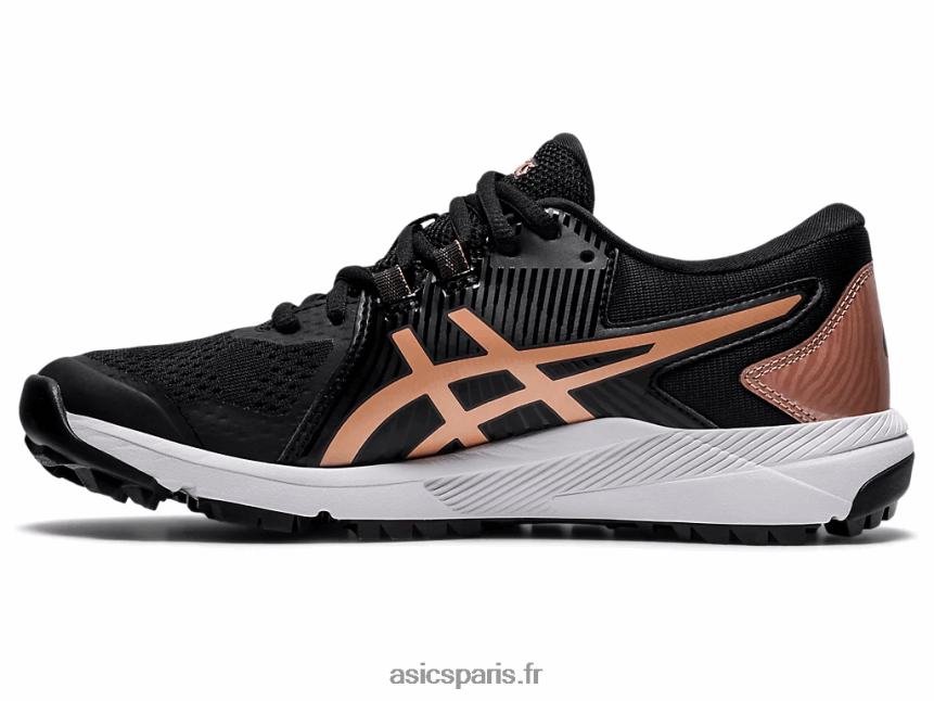 femmes Asics glisse sur gel BXL8B24056 noir/or rose