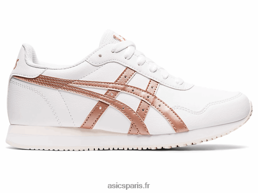 femmes Asics coureur de tigre BXL8B23140 blanc/or rose