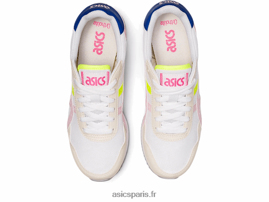 femmes Asics coureur de tigre BXL8B23141 blanc/barbe à papa