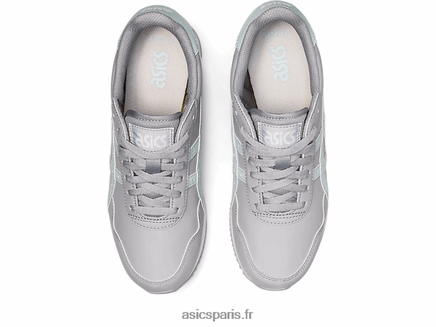 femmes Asics coureur de tigre BXL8B23143 gris piémont/aqua angel