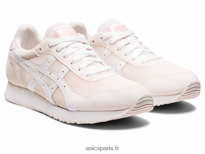 femmes Asics coureur de tigre BXL8B23146 gingembre pêche/blanc