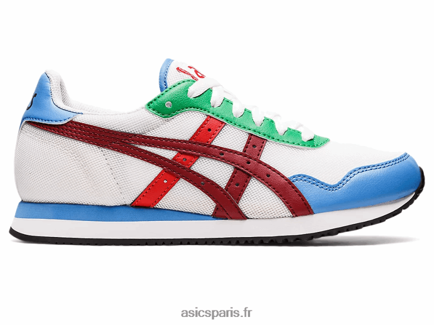 femmes Asics coureur de tigre BXL8B23148 blanc/bordeaux
