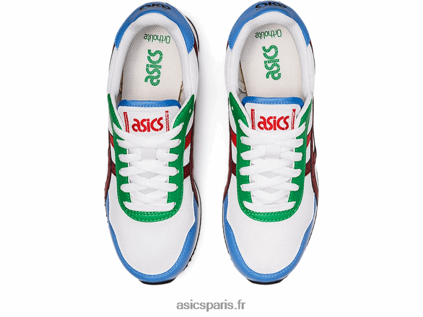 femmes Asics coureur de tigre BXL8B23148 blanc/bordeaux