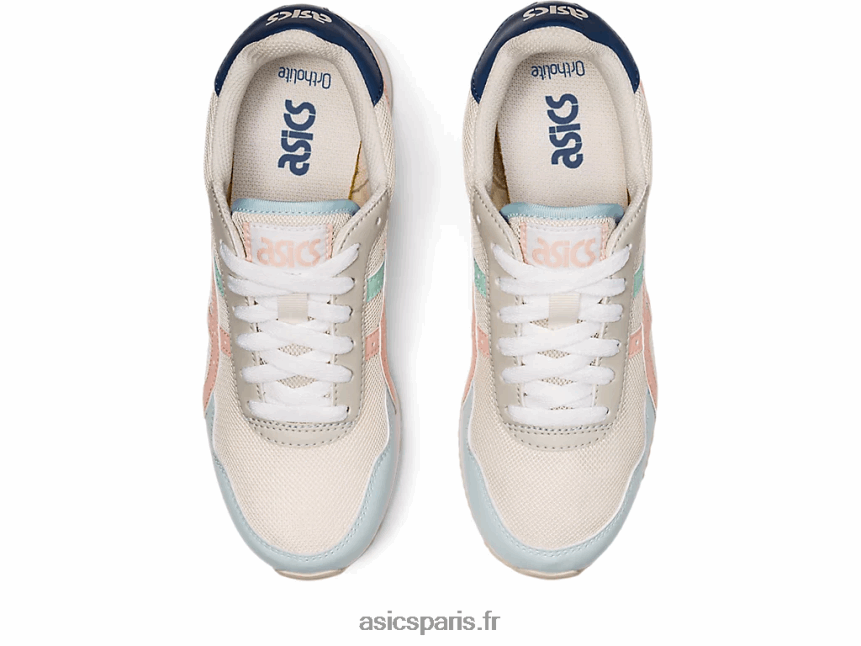 femmes Asics coureur de tigre BXL8B23149 crème/brise