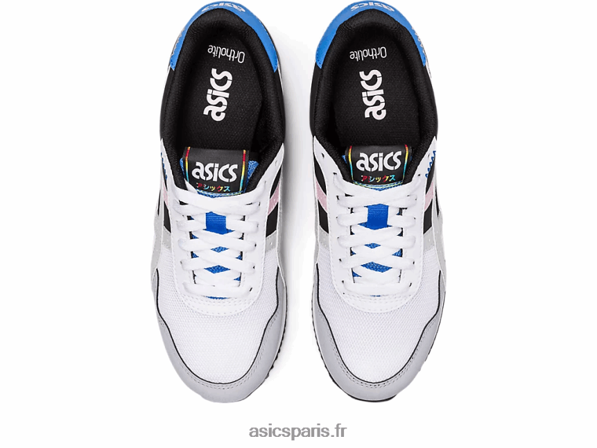 femmes Asics coureur de tigre BXL8B23189 blanc/gris glacier