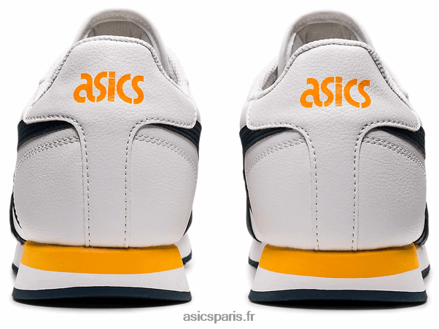 femmes Asics coureur de tigre BXL8B2641 blanc/bleu français