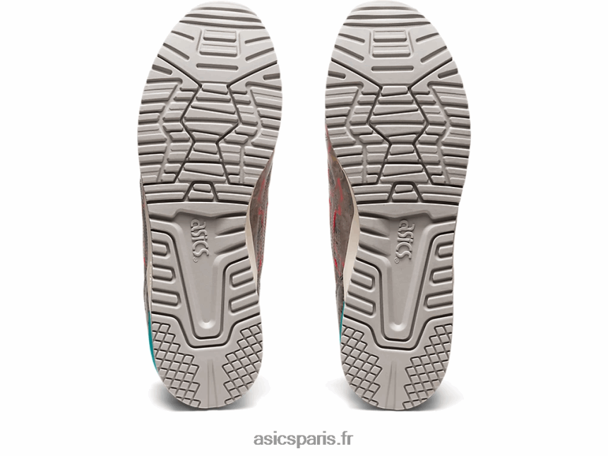 femmes Asics feutre recyclé gel-lyte iii og BXL8B2212 gris huître/rose diva