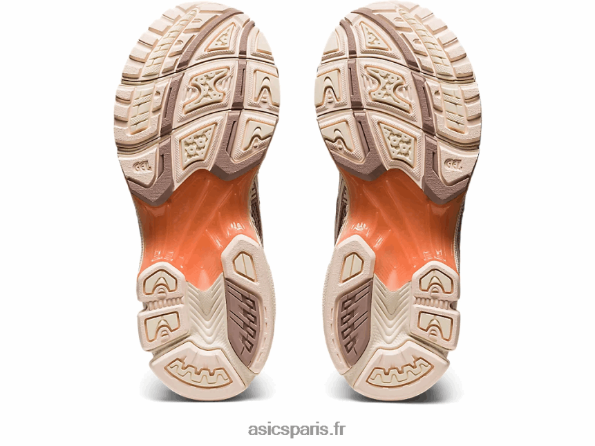 femmes Asics gel-kayano 14 BXL8B22590 pêche blanche/crème