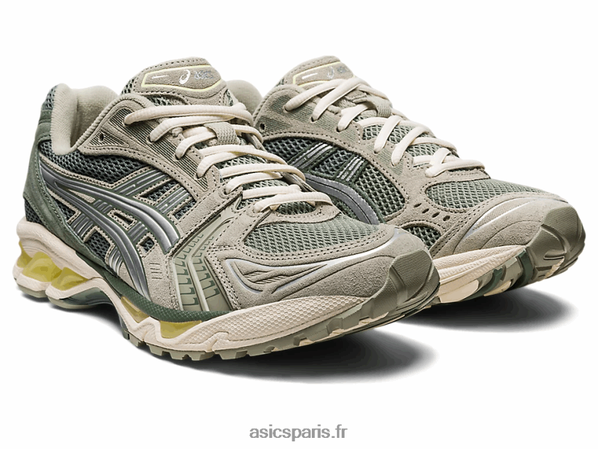 femmes Asics gel-kayano 14 BXL8B2625 gris olive/argent pur
