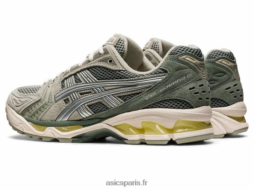 femmes Asics gel-kayano 14 BXL8B2625 gris olive/argent pur