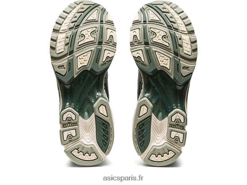 femmes Asics gel-kayano 14 BXL8B2625 gris olive/argent pur