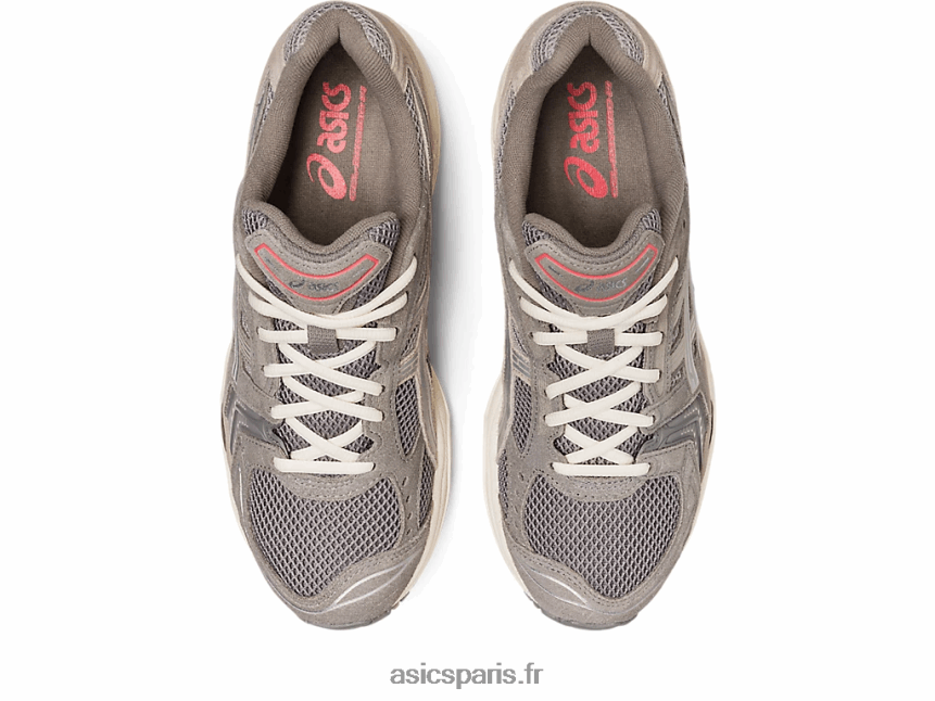 femmes Asics gel-kayano 14 BXL8B2653 gris argile/argent pur