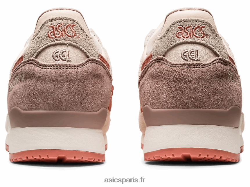 femmes Asics gel-lyte iii og BXL8B2178 fauve/saumon