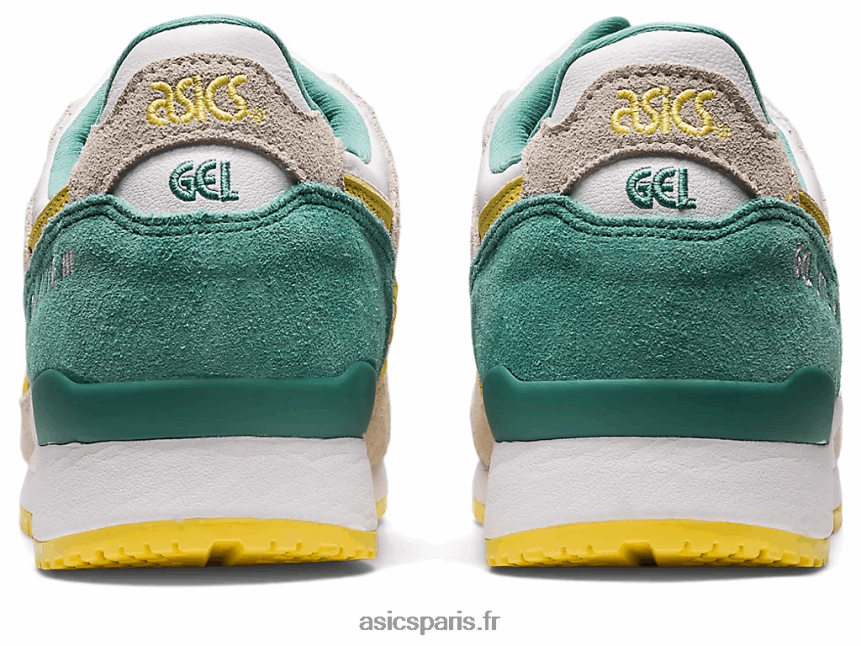 femmes Asics gel-lyte iii og BXL8B2219 crème de sauge/banane