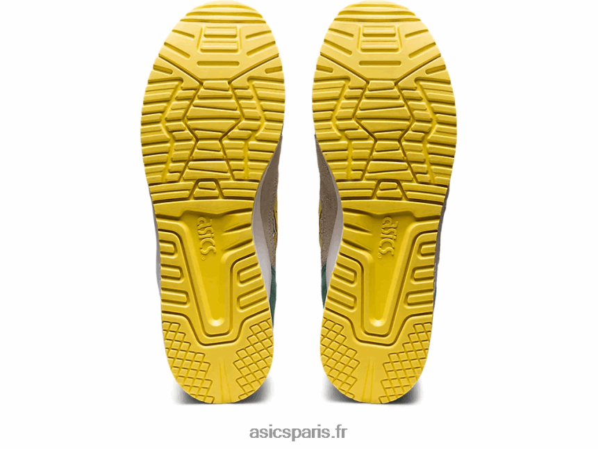 femmes Asics gel-lyte iii og BXL8B2219 crème de sauge/banane