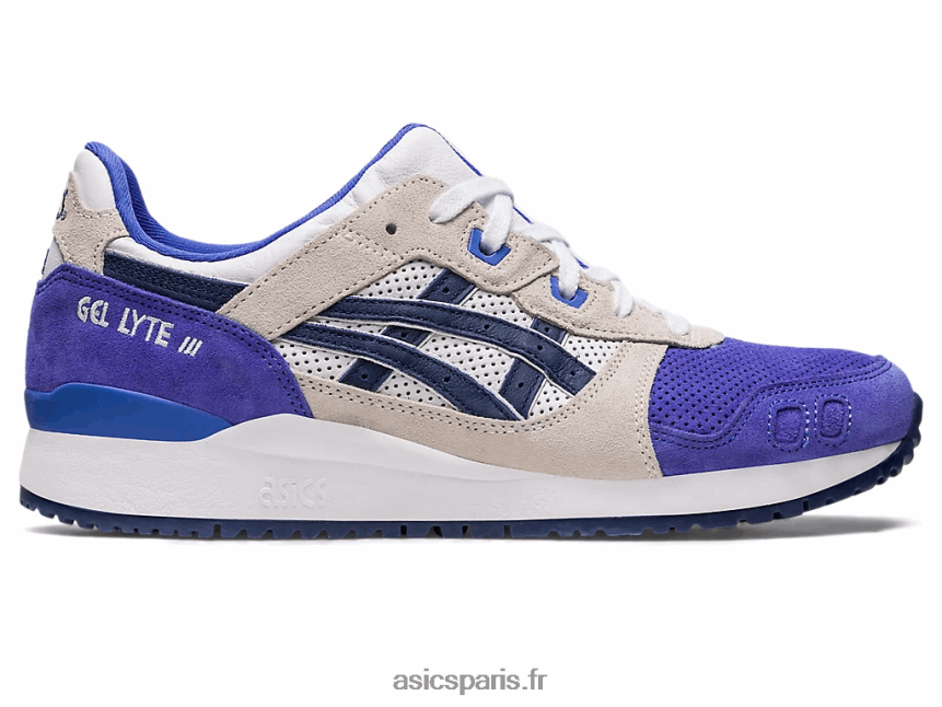 femmes Asics gel-lyte iii og BXL8B2225 saphir/bleu indigo