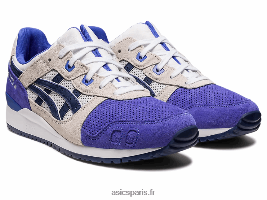 femmes Asics gel-lyte iii og BXL8B2225 saphir/bleu indigo
