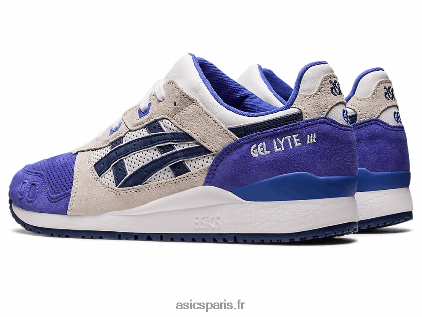 femmes Asics gel-lyte iii og BXL8B2225 saphir/bleu indigo
