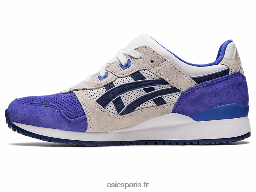 femmes Asics gel-lyte iii og BXL8B2225 saphir/bleu indigo